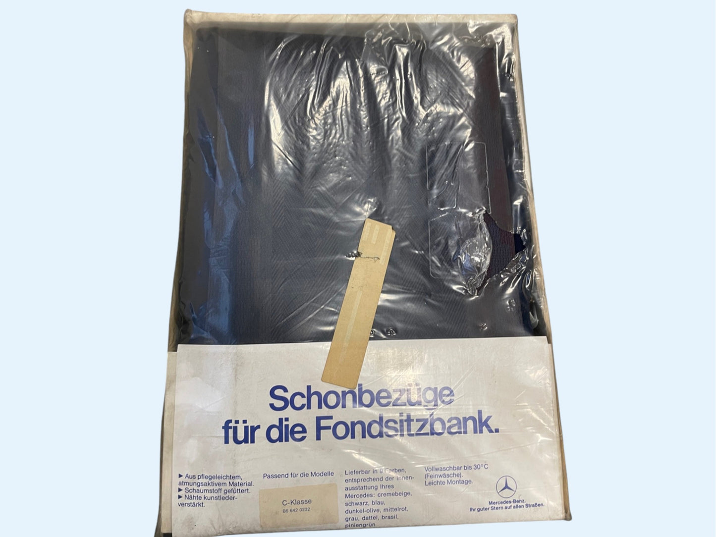 NOS Mercedes-Benz C-Klasse W202 Stoelhoes Achterbank – Donkerblauw
